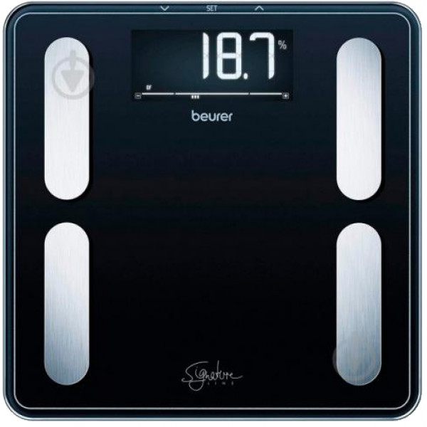Фото - Весы напольные Beurer BF 400 Line Black Фото - Весы напольные Beurer BF 400 Line Black