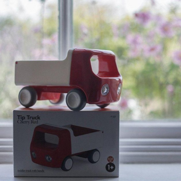 Фото - Базовый игровой транспорт для малыша Kid O Первый Грузовик Красный (10351)