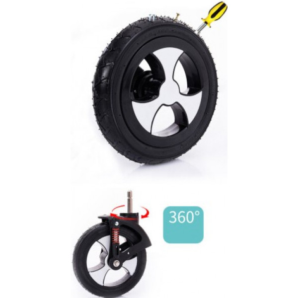 Фото - Коляска трансформер универсальная Jiaobei High landscape Green/grey (808)