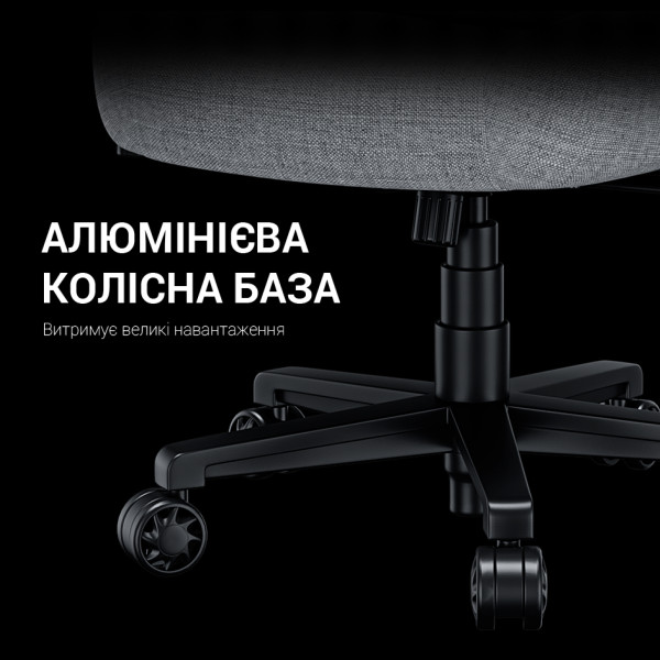 Фото - Кресло для геймеров Anda Seat Phantom 3 Pro Size L Dark Grey Linen Fabric (AD18YC-06-GB-F)