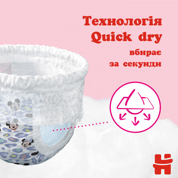 Фото - Одноразовые подгузники-трусики Huggies Pants Размер 5 (12-17 кг), для девочек 48 шт. (5029053547626)