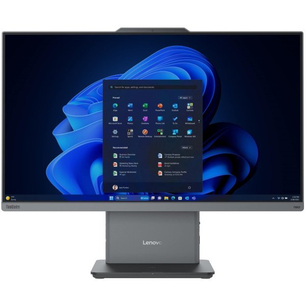 Фото - Компьютер-моноблок Lenovo ThinkCentre neo 50a 24 Gen 5 (12SD000EUI) Luna Grey