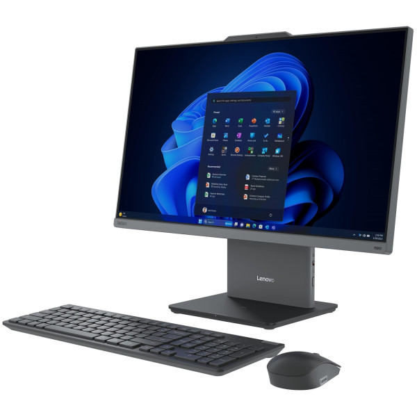 Фото - Компьютер-моноблок Lenovo ThinkCentre neo 50a 24 Gen 5 (12SD000EUI) Luna Grey