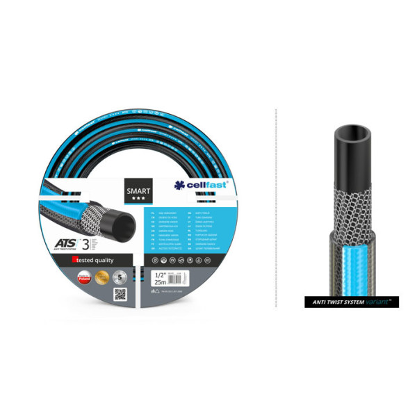 Фото - Шланг поливочный Cellfast Smart Ats Variant 25 м 5/8" (13-110)