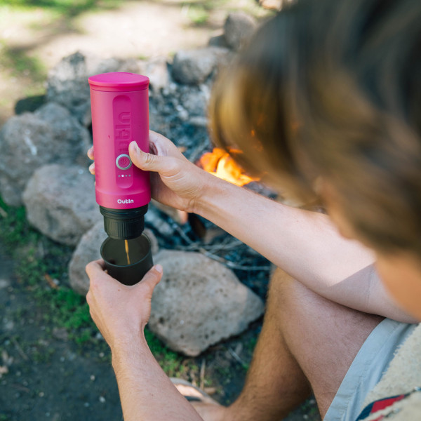 Фото - Кофеварка капсульная OUTIN Crimson Red OTEM-01-CR
