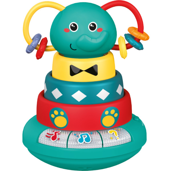 Фото - Интерактивная игрушка Kiddi Smart СЛОНЕНОК ГРАЙКО (украинский, свет) (1305-UK)