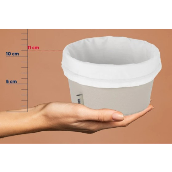 Фото - Хлебница Kela Grana 19х11 см серебристо-серая (12545)