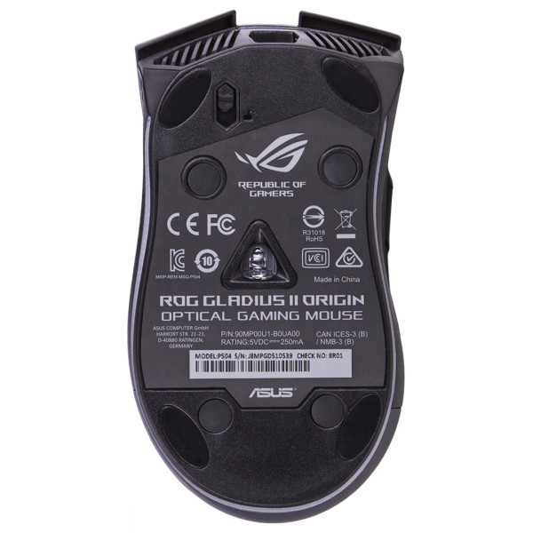 Фото - Мышь проводная игровая Asus ROG P504 Gladius II Origin USB