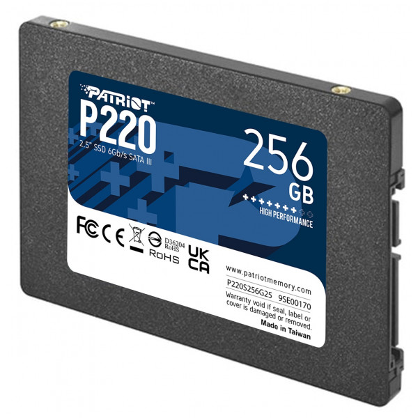 Фото - SSD-накопитель внутренний Patriot P220 256GB 2.5" SATAIII TLC (P220S256G25)