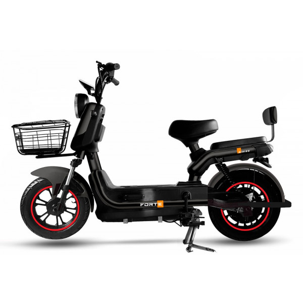 Фото - Электровелосипед Forte CR800 Black