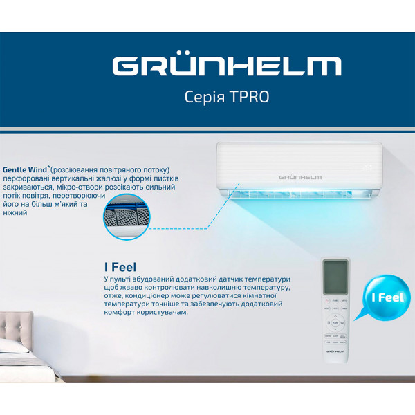 Фото - Кондиционер сплит Grunhelm GAC-24GH-IWF-TPRO