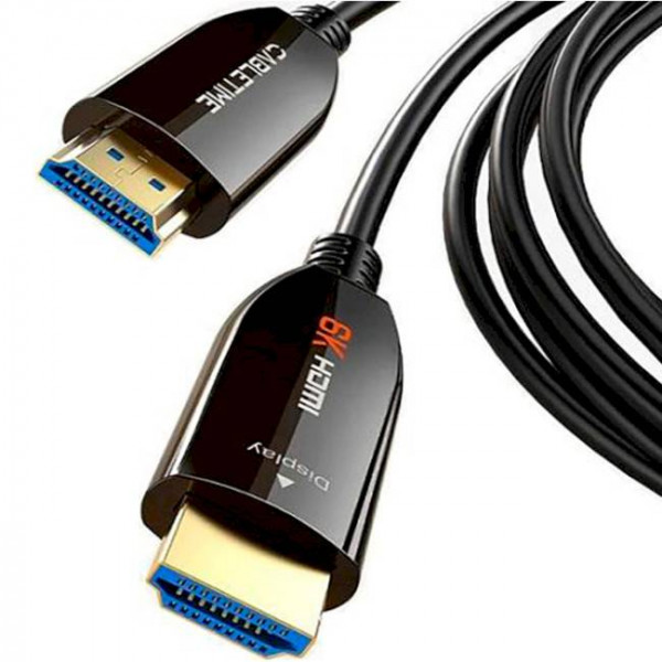 Фото - Кабель HDMI Cabletime HDMI (M) - HDMI (M), 2.1V, 8K, 10m (CA914029)