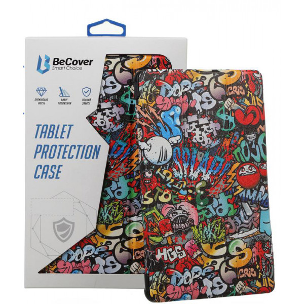 Фото - Чехол для планшета BeCover Smart for Lenovo Tab M10 Plus TB-125F (3rd Gen) 10.61" Graffiti (708314)
