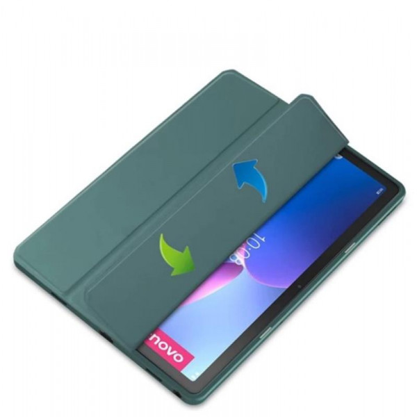 Фото - Чехол для планшета BeCover Soft Edge for Lenovo Tab M10 Plus TB-125F (3rd Gen) 10.61" Dark Green (708368)