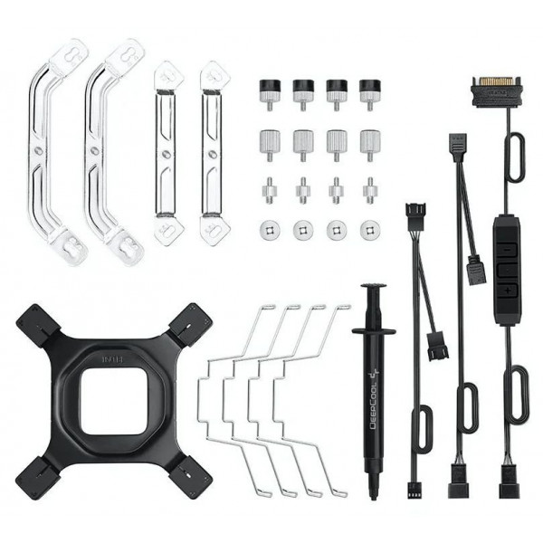 Фото - Процессорный кулер Deepcool AS500 PLUS WH (R-AS500-WHNLMP-G)