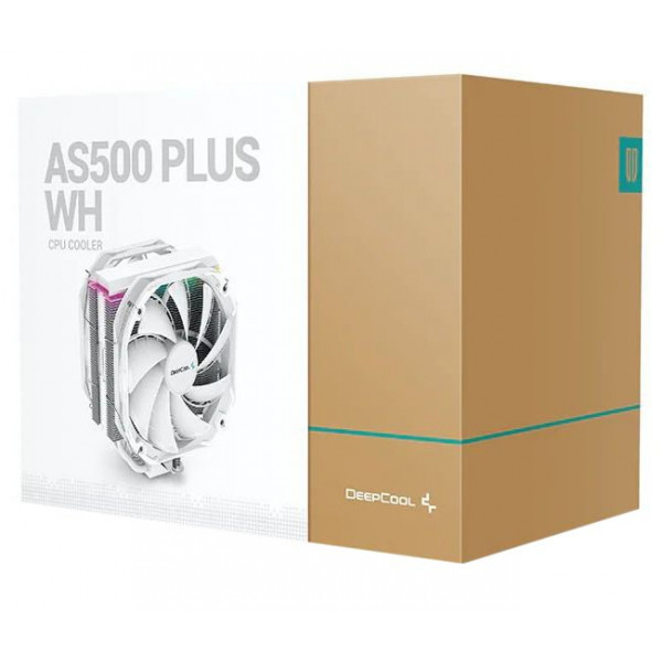 Фото - Процессорный кулер Deepcool AS500 PLUS WH (R-AS500-WHNLMP-G)