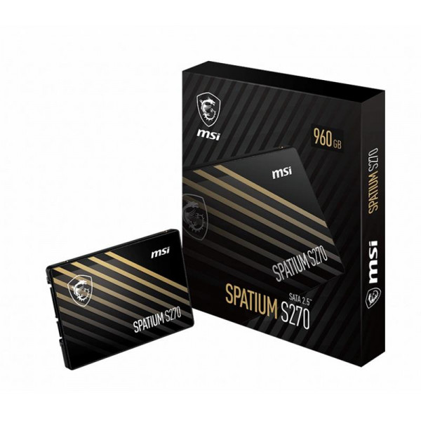 Фото - SSD-накопитель внутренний MSI 480GB Spatium S270 2.5 SATAIII 3D TLC (S78-440E350-P83)