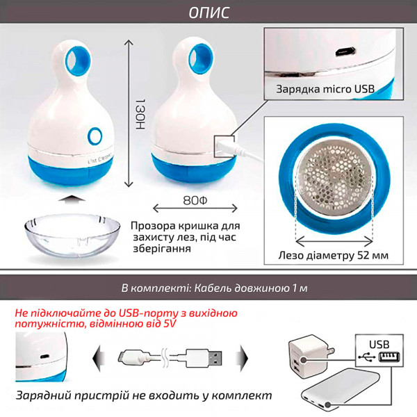 Фото - Триммер для ткани Grunhelm GLR360U