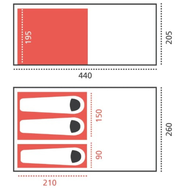 Фото - Палатка Grand Canyon Helena 3 Mojave Desert (330030)