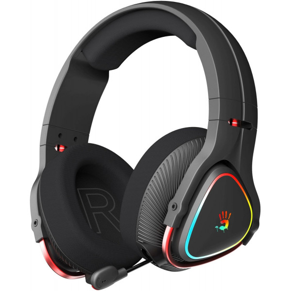 Фото - Уценка - Гарнитура беспроводная игровая Bloody MR720 Black