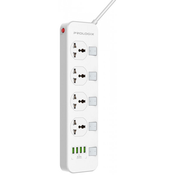 Фото - Сетевой фильтр ProLogix Premium 4р 2m (PR-SC4408W)