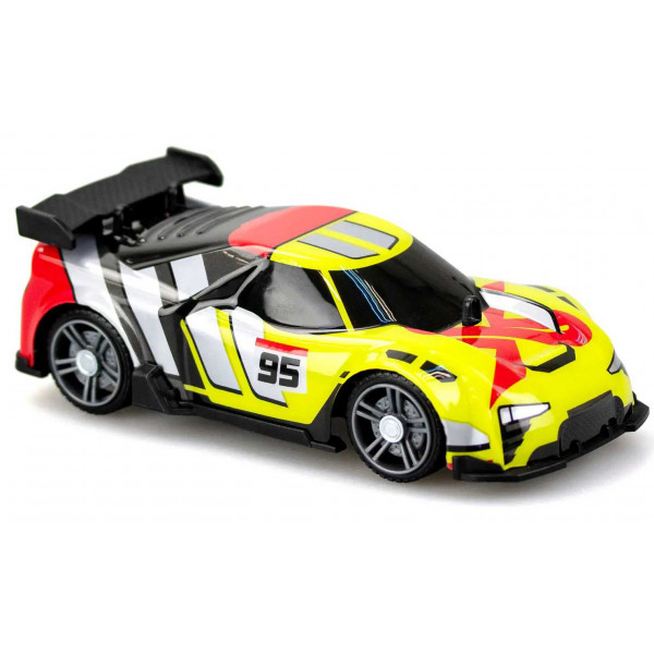 Фото - Набор машинок на радиоуправлении Exost ''BUILD 2 DRIVE'' DUO PACK RACE SET желтая и синяя (20705)