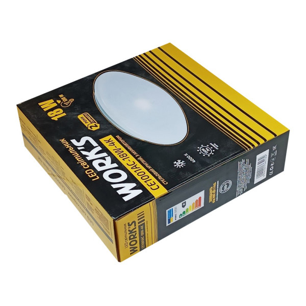 Фото - Светодиодный светильник Works CE1001AC-18W-4K