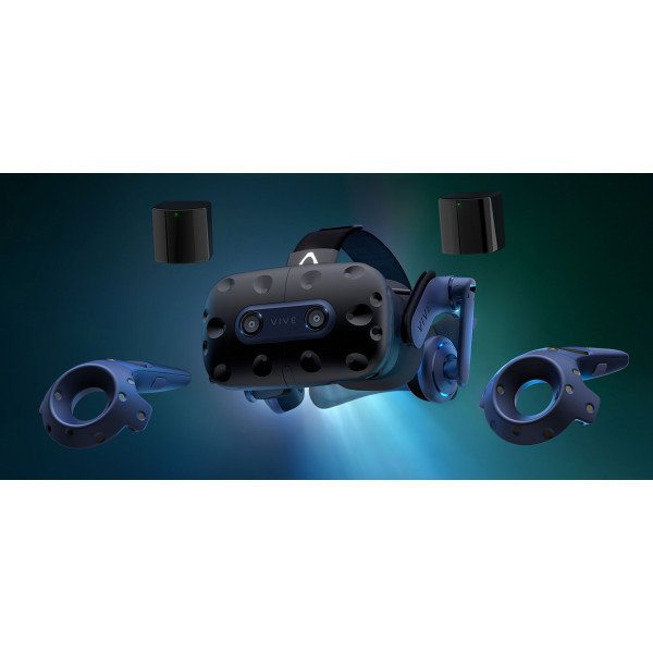 Фото - Шлем виртуальной реальности HTC Vive Pro 2 Full Kit Blue-Black (99HASZ003-00)