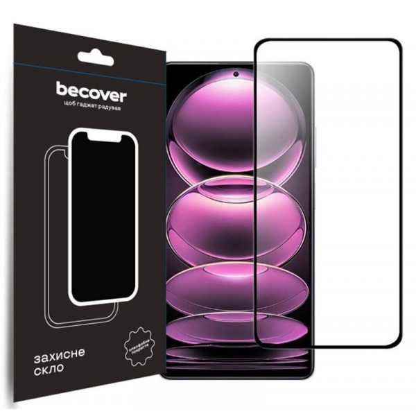 Фото - Защитное стекло для смартфона BeCover for Xiaomi Poco X5 Pro 5G Black (708820)