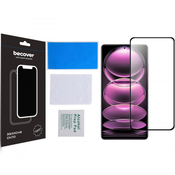 Фото - Защитное стекло для смартфона BeCover for Xiaomi Poco X5 Pro 5G Black (708820)