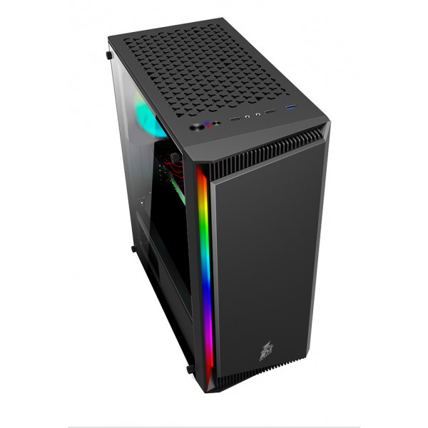 Фото - Корпус 1stPlayer RB-4-1G6-BK Black без БП