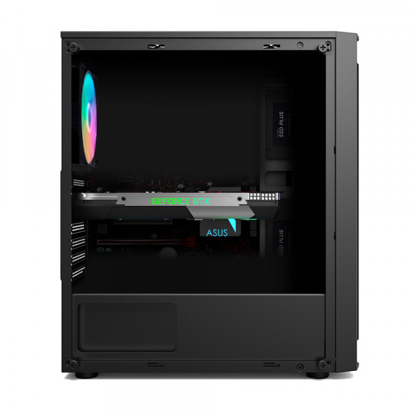 Фото - Корпус 1stPlayer RB-4-1G6-BK Black без БП