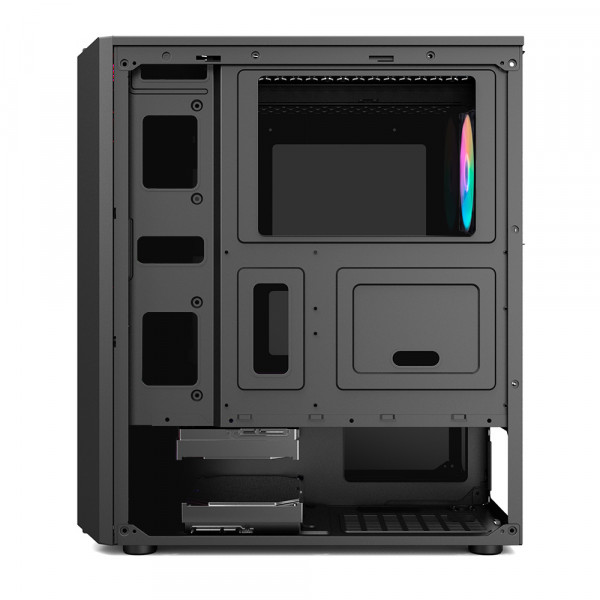 Фото - Корпус 1stPlayer RB-4-1G6-BK Black без БП