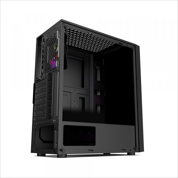Фото - Корпус 1stPlayer RB-4-1G6-BK Black без БП