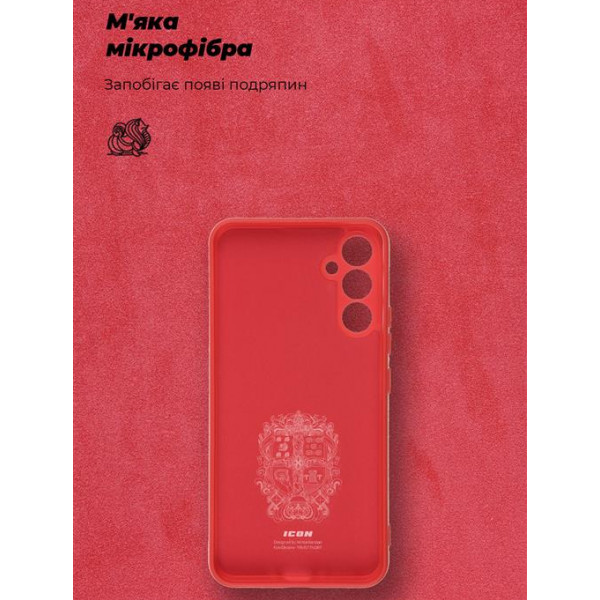 Фото - Чехол для смартфона Armorstandart Icon for Samsung Galaxy A34 5G SM-A346 Camera cover Red (ARM66173)