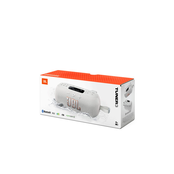 Фото - Радиоприемник JBL Tuner 3 White (JBL JBLTUNER3WHT)