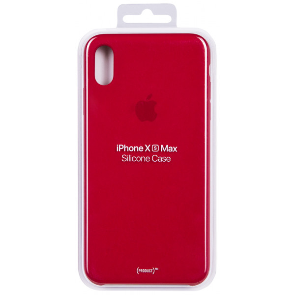 Фото - Чехол для смартфона Apple Silicone Case iPhone XS Max - (PRODUCT)RED (MRWH2ZM/A)