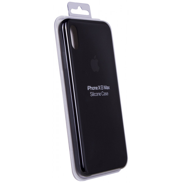 Фото - Чехол для смартфона Apple Silicone Case iPhone XS Max - Black (MRWE2ZM/A)