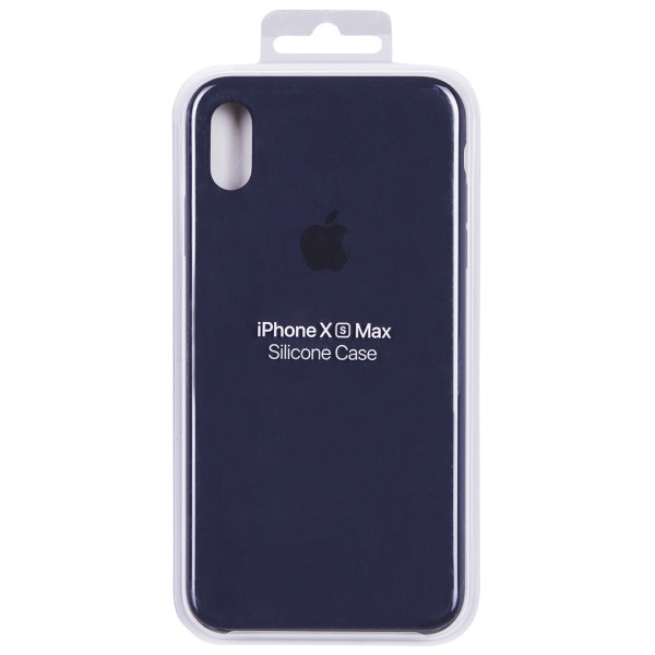 Фото - Чехол для смартфона Apple Silicone Case iPhone XS Max - Midnight Blue (MRWG2ZM/A)