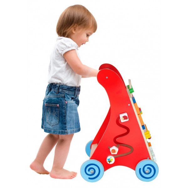 Фото - Ходунки Viga Toys с бизибордом (50950)