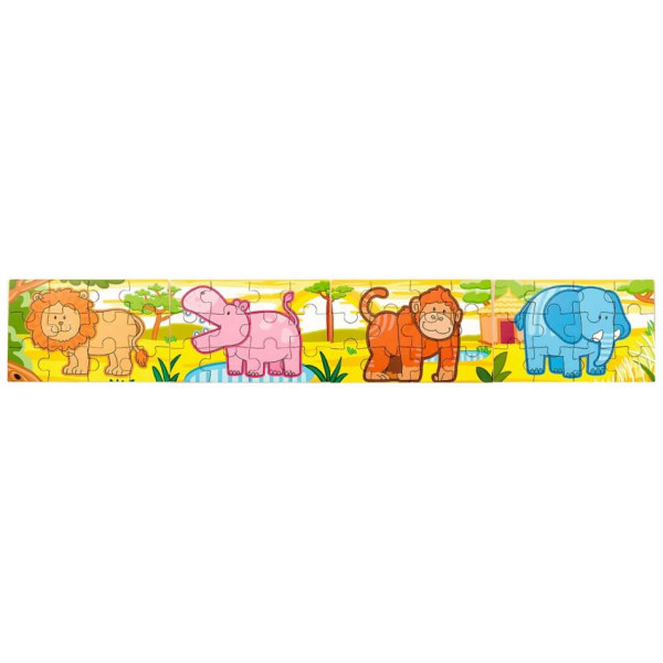 Фото - Пазлы (до 2 лет) Viga Toys Джунгли 4 в 1 48 эл. (50068)
