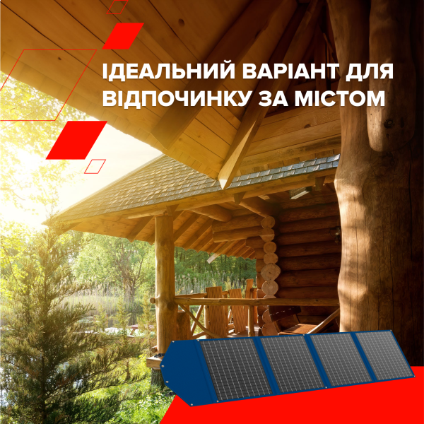 Фото - Портативная солнечная панель Canyon SP-100W Blue (CND-SP100W)