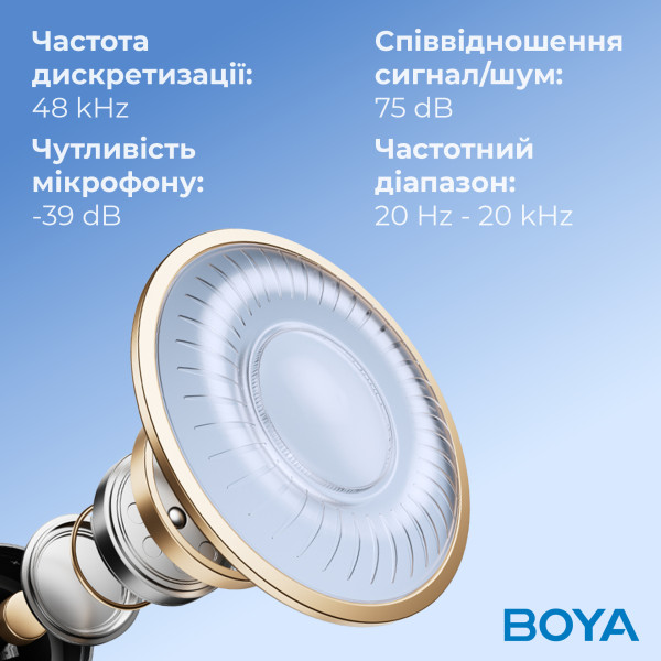 Фото - Микрофон для компьютера проводной Boya K3-02 RGB Black