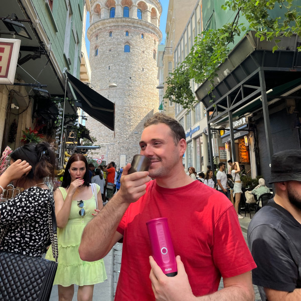 Фото - Кофеварка капсульная OUTIN Crimson Red OTEM-01-CR