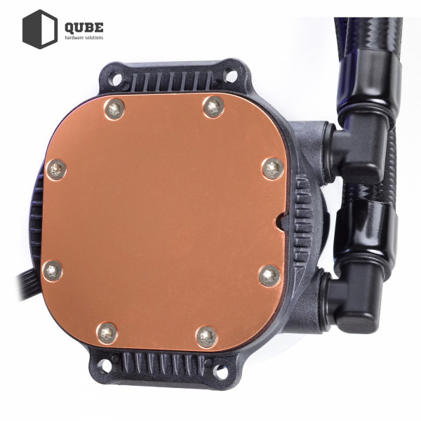 Фото - Водяная система охлаждения QUBE QB-OLWC240ARGB