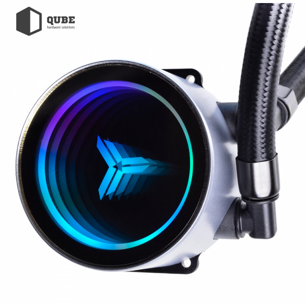Фото - Водяная система охлаждения QUBE QB-OLWC240ARGB