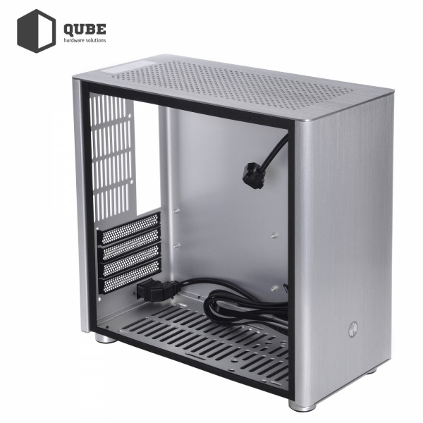 Фото - Корпус QUBE V9 Aluminum Silver (QBV9M_WSNU3)