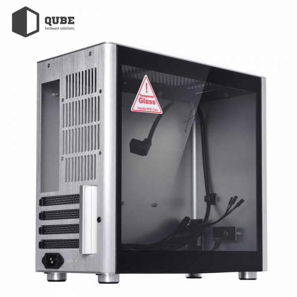 Фото - Корпус QUBE V9 Aluminum Silver (QBV9M_WSNU3)