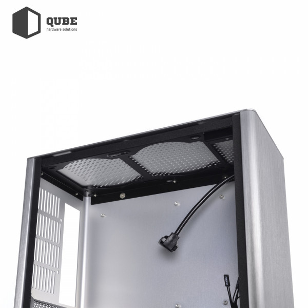 Фото - Корпус QUBE V9 Aluminum Silver (QBV9M_WSNU3)