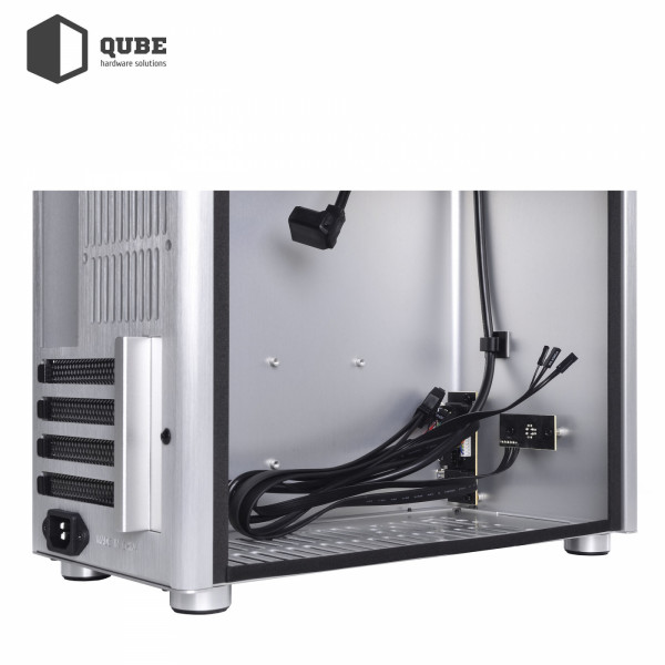 Фото - Корпус QUBE V9 Aluminum Silver (QBV9M_WSNU3)